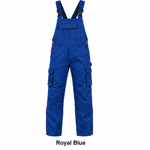 Salopettes de travail en gros pour électriciens et mécaniciens avec tissu durable, couleur, taille et logo personnalisables - Product Image 5