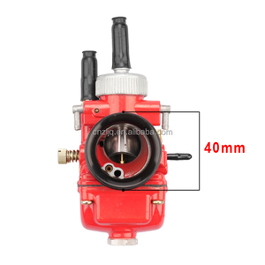 Dellorto PHBG 21mm Racing Red Edition Dellorto PHBG DS 21mm Carburateur Carb Pour 2 Temps 50cc-100cc Scooter Cyclomoteur - Product Image 3