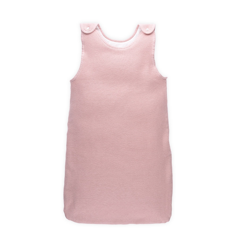 В наличии, оптовая продажа, розовый Хлопковый вязаный детский спальный мешок для новорожденных