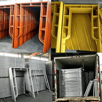Estructura de Andamio de Acero Q345 de Alta Resistencia, Electrogalvanizada, Ligera, con Conexión de Bloqueo en Cuña, para Trabajos de Albañilería