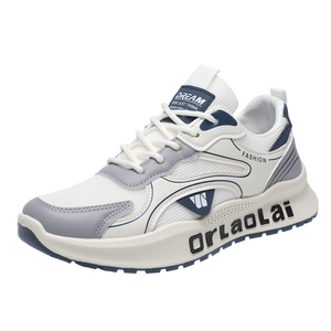 Nuova Tendenza Sneakers Sportive da Uomo Leggere in Materiale Morbido con Marchio Personalizzato per Primavera Estate Autunno - Product Image 3