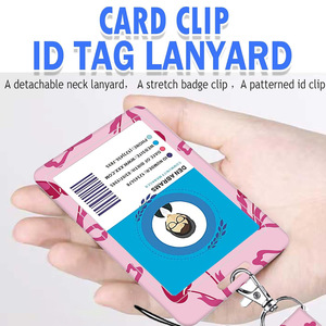 Cordón <span class=keywords><strong>de</strong></span> poliéster duradero al por mayor con portatarjetas <span class=keywords><strong>de</strong></span> identificación <span class=keywords><strong>de</strong></span> automóvil y seguro personalizado correa para el cuello promocional - Product Image 2