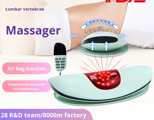 Masseur <span class=keywords><strong>lombaire</strong></span> intelligent, chauffage électrique, vibration, batterie intégrée, télécommande sans fil, coussin <span class=keywords><strong>lombaire</strong></span>, compression d'<span class=keywords><strong>air</strong></span> <span class=keywords><strong>lombaire</strong></span> - Product Image 5