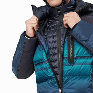 Chaquetas de Invierno Impermeables de Nailon para Hombre, Chaqueta de Esquí con Diseño Degradado de Color Montaña - Product Image 3