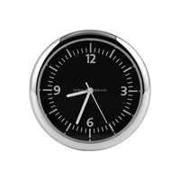 Insert de montre en alliage 40 mm Décoration de voiture Horloge Mini tête d'horloge Insert de montre de voiture