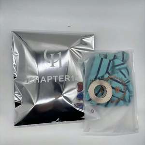 Sac d'expédition en argent avec logo personnalisé pour l'expédition, sac d'expédition en polyéthylène, sac d'expédition en feuille métallique - Product Image 2