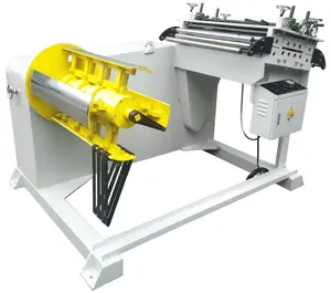 2 In 1 Straightener And Decoiler Leveler And Uncoiler Rack Leveling Machine For Sheet Coil