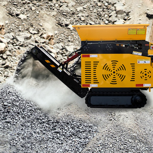 Venta directa de fábrica, trituradora de orugas rusa, trituradora de piedra, trituradora de roca para materiales de construcción de minas, motor de motor Cr de piedra gigante - Product Image 3