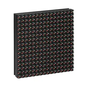 Módulo de tela de led p10, cores completamente, uso externo, 160*160mm, dot matrix, dip p10, display led