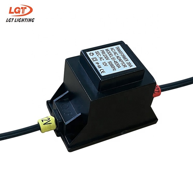 Waterproof GradeIP68 AC110V or AC 220V Outdoor Waterproof Landscape Lighting Transformer Pool Light Power Adapter LED Pool Light