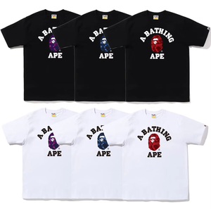 Camiseta Bapees de Diseñador de Moda con Estampado de Letras, Versión 1:1 de Alta Calidad, Disponible en Stock, Camiseta Bapees Moderna para Hombre - Product Image 1