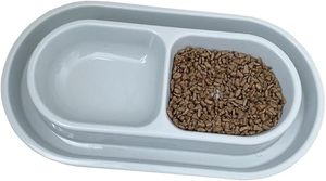 Bol <span class=keywords><strong>anti</strong></span>-fourmis léger en plastique avec barrière <span class=keywords><strong>anti</strong></span>-déversement pour animaux de compagnie, pour chats et chiens, utilisation intérieure et extérieure - Product Image 2