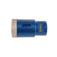 Foret à noyau de 33 mm de haute qualité, nouveau design, brasé sous vide, en forme de fleur, filetage Arix M14, pour carrelage, céramique, marbre, béton, granit