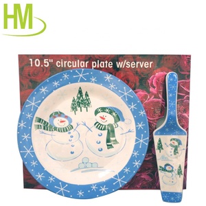Plats en porcelaine <span class=keywords><strong>de</strong></span> noël, porcelaine <span class=keywords><strong>de</strong></span> noël, plateau <span class=keywords><strong>de</strong></span> service pour gâteaux et dessert, plateau en céramique assiette à dîner <span class=keywords><strong>de</strong></span> 8 pouces 1 pièce - Product Image 3