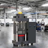 Machine d'essai de compression de flexion automatique de brique de laboratoire YAW-2000 pour la force concrète de cube