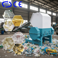 Déchiqueteuse de sacs non tissés à haut rendement 30 kW, machine à déchiqueter les fibres plastiques et textiles