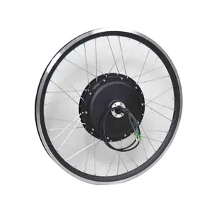 26*2.6ブラックバイクハイパワー3kw電動自転車キット自転車用自転車変換キット500w 1000w 1500w