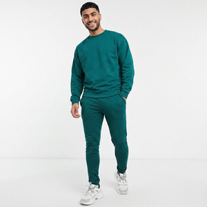 Conjunto Deportivo para Hombre, Venta al Por Mayor, Dos Piezas, con Capucha, Estampado, Cordón Ajustable, Felpa, Lavado Ácido, 100% Algodón, Personalizado, Precio Bajo - Product Image 1