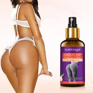 Effective No Side Effects Garlic Bigger Buttock Enhancement Essential Oil Hip Up Firming Lifting Butt Enhancement Oil