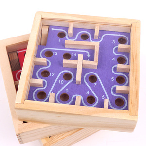 <span class=keywords><strong>Laberinto</strong></span> <span class=keywords><strong>de</strong></span> Madera <span class=keywords><strong>de</strong></span> Palma, Juego <span class=keywords><strong>de</strong></span> Rompecabezas con Bolas <span class=keywords><strong>de</strong></span> Metal, Desafío Mental, Juguete <span class=keywords><strong>de</strong></span> Viaje para Niños - Product Image 5