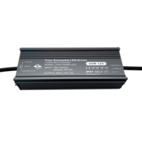 SAA IP67 impermeable 60W 12Vdc fuente de alimentación regulable controlador Led para iluminación LED al aire libre
