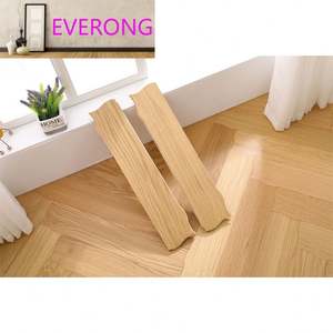 2024 <span class=keywords><strong>EV</strong></span> Premium Parquet en chêne courbé à chevron Parquet en bois massif Design moderne pour les salons Chambres à coucher Installation facile par clic - Product Image 2