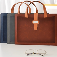 Porte-documents A4 portable multifonctionnel en stock Sac fourre-tout pour ordinateur portable personnalisé, à la mode, durable et anti-perte