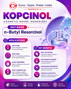Polvo de n-Butil Resorcinol, Ingrediente Aclarante para la Piel, para Suero, Crema, Loción, Limpiador Facial y Jabón para Manchas Oscuras - Product Image 5