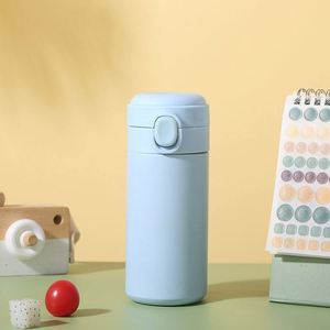 Gobelet isotherme minimaliste en acier inoxydable avec boîte cadeau pour les voyages, isolation thermique 12-24 heures, tasse droite blanche - Product Image 2