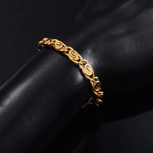 <span class=keywords><strong>Bracelet</strong></span> torsadé unique en acier inoxydable pour femmes et hommes, chaîne de cheville/main avec rallonge, accessoires de bijoux d'été - Product Image 5