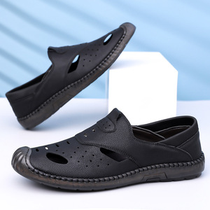 Zapatos de Conducir para Hombre 2026 |   Sandalias bajas sin cordones con diseño hueco, transpirables, planas y casuales - Product Image 3