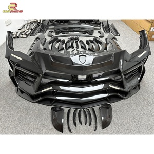 Kit de Carrocería Mansori Gen III de Fibra de Carbono Seca Completa, Último Modelo, con Parachoques, Capó, Guardabarros, Alerón y Escape para Lambo URUS 2018-2021 - Product Image 4