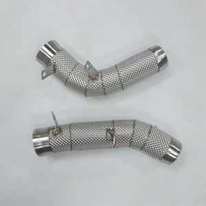 ดาวน์ไปป์ปี 2018 สำหรับ Mercedes-Benz W213 E63 E63S AMG M178 4.0T พร้อมแผ่นกันความร้อน - Product Image 2