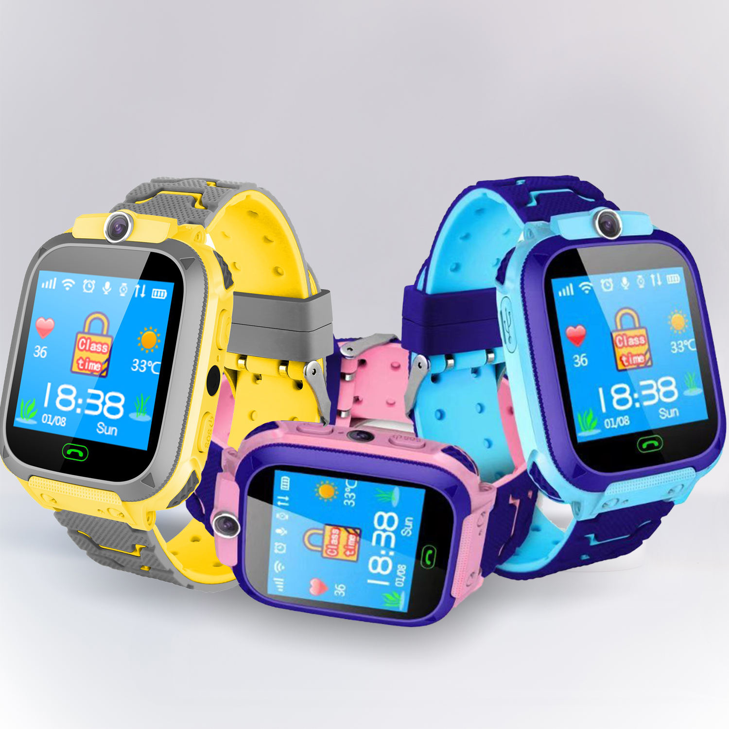 Best Selling Smart Kids Watch Walkie Talkies Safe Fun