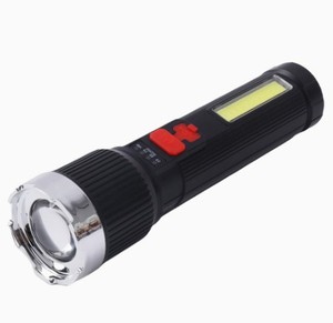 Lampe torche solaire LED multifonctionnelle, lampe torche longue portée pour l'extérieur, lampe torche solaire LED pour les voyages nocturnes - Product Image 1