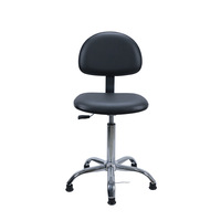 Chaise de laboratoire industrielle moderne avec ESD conçue pour les laboratoires Cuir synthétique Vente d'usine Meubles de laboratoire