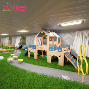 Moetry - Diseño Personalizado de Parque para Perros, Barkpark, Equipo de Entrenamiento de Agilidad, Área de Juegos para Mascotas, Guardería Canina, Parque Canino, Paws <span class=keywords><strong>Park</strong></span> - Product Image 4