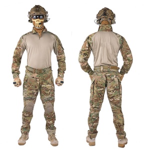 Uniforme Táctico de Camuflaje G3 Personalizado, Camisa y Pantalones, Traje de Rana, Uniforme de Batalla, Uniforme Táctico de Camuflaje con Rodilleras - Product Image 3