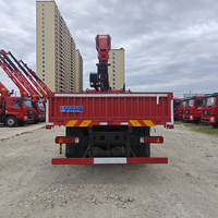 Grue montée sur camion Foton 4*2 de 10 tonnes avec couverture de flèche étendue