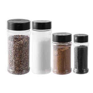 Giá rẻ đa năng gia vị nhựa gia vị bao bì muối và hạt tiêu chai Jar giá rẻ Giá nhựa gia vị Shaker chai - Product Image 1