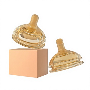 Chupete Universal de Boca Ancha Compatible con Biberones <span class=keywords><strong>Seebaby</strong></span> Heggen, Accesorio Anti-Cólicos y Anti-Asfixia, Estilo Leche Materna - Product Image 1