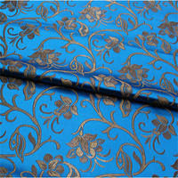 Mode populaire en gros confortable brocart tissu Jacquard broderie fleurs beaucoup de couleurs pour vêtements vêtements chemise couverture