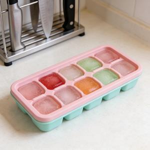 Nueva llegada: Bandejas de silicona para cubitos de hielo con tapa, fáciles de desmoldar, con formas personalizables y para bolas de hielo. - Product Image 4