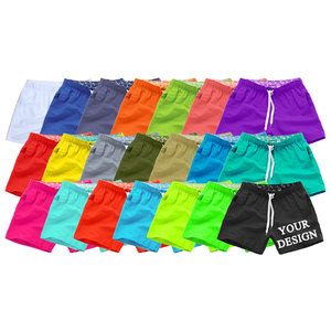 High Quality Quick Dry Solid Color Board Shorts Surfing Swim <b>Trunks</b> With Mesh Lining Swimwear <b>Men</b> Beach 3 Points Shorts - Product Image 2