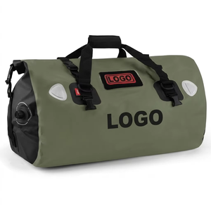 Sac de voyage étanche léger et portable de 60 L, sac de sport en PVC étanche à l'air, équipement de voyage pour moto, kayak, rafting, ski, randonnée, camping - Product Image 1