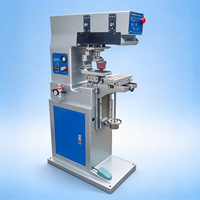 Eénkleurige tamponprintmachine, automatische tamponprintmachine, open inktbeker, wijzerplaat, penmarker en printer
