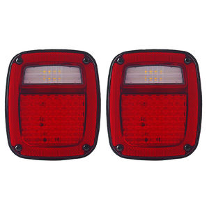 Optronics LED 15 Diode Stop Turn Backup Feu arrière côté passager pour <span class=keywords><strong>Jeep</strong></span> <span class=keywords><strong>Wrangler</strong></span> <span class=keywords><strong>YJ</strong></span> TJ CJ5 CJ7 4x4 offroad accessoires - Product Image 1