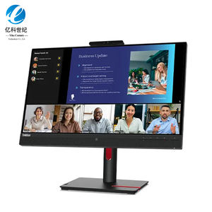 Moniteur d'<span class=keywords><strong>ordinateur</strong></span> portable et de bureau Lenovo ThinkVision T24v-30 23,8 pouces IPS 75 Hz FHD avec caméra HDMI+VGA+DP+USB 99% sRGB - Product Image 3