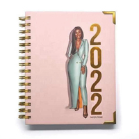 2025 2026 Impression Personnalisée Gratitude Quotidienne Cahier Journal Bloc-Notes Spirale Agenda Planificateur Coffret Cadeau