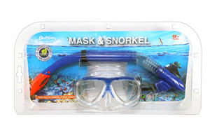 कारखाने की आपूर्ति सस्ते दाम डाइविंग चश्में स्नोर्कल स्नॉर्कलिंग सूट पीसी लेंस डाइविंग मुखौटा पीवीसी स्नोर्कल ट्यूब सेट - Product Image 4